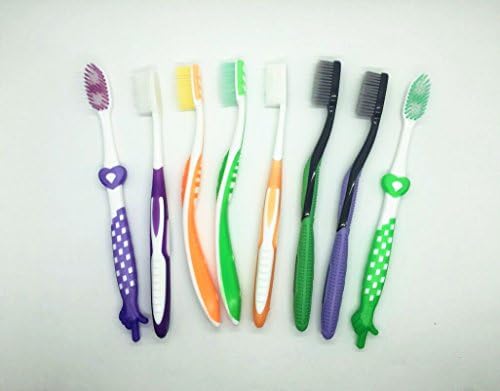 Ultra Soft Adult Toothbrush, Extra Clean Toothbrush,Pack of 8