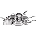 KitchenAid Cookware Set, Stainless Steel, 11-Piece