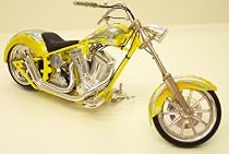 Orange County Choppers OCC Bike 1/6 Scale - Yellow