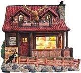 Ceramic Crafted Moose Hunters Lodge Light-Up/Night Light Lamp 7.5