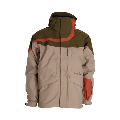 Buy Bonfire Fusion Diffuse Ski Snowboard Jacket Sienna Sz S by Bonfire