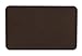 House, Home and More Skid-Resistant Carpet Indoor Area Rug Floor Mat - Chocolate Brown - 3 Ft X 5 Ft - Non Slip Rubber Backing, Stain Resistant, Dog Friendly, Living Room Bedroom Kitchen Entryway