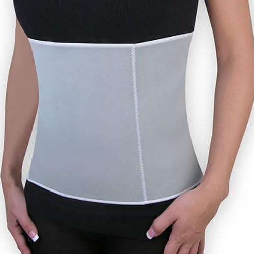 Chanew Brand new and high quality 5 Zippers Slim Away Weight Loss Belt Adjustable Slimming Belt