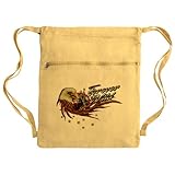 IMAGE OF Messenger Bag Sack Pack Yellow Forever Wild Eagle Motorcycle and US Flag