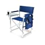 Aluminum Sports Chair, Navy Blue