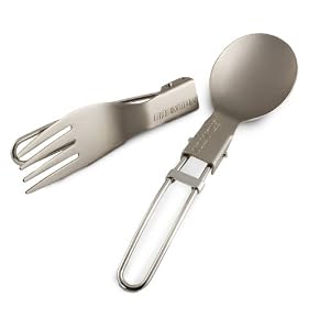 Brunton My-Ti Folding Fork Spoon (Spring 2010) by