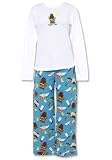 Frankie & Johnny Night Owl Flannel Lounge Set