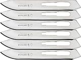 No 60 Scalpel Blades, No 8 End, 6pc