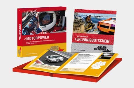 Produkt-Bild: Jochen Schweizer Erlebnis-Geschenk: Erlebnis-Geschenkbox 'Motorpower'