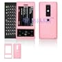 HTC XV6850 TOUCH PRO CDMA VERIZON Cell Phone Pink Rubber Feel Protective Case Faceplate Cover