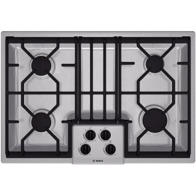 Bosch NGM3054UC 30 300 Series Gas Cooktop - Stainless Steel