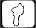 Decorated Mouse Pad with geographical, map, 
