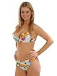 Tropical Bikini Swimsuit Top and Bottoms 2 Piece Set Jr Swim Size 3 7 or 9