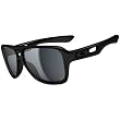 Oakley Dispatch II Men's Polarized Lifestyle Fashion Sunglasses w/ Free B&F Heart Sticker Bundle - Black Ink/Grey