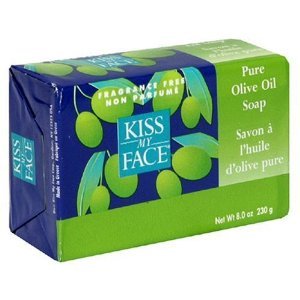 Kiss My Face Bar Soap, 8.0 oz, Pure Olive Oil. 1-Bar