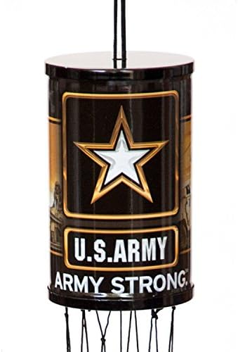 Army Strong Hero Garden Wind Chimes