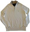 Men's Tommy Hilfiger Long Sleeve Pullover Sweater Ivory Size Small