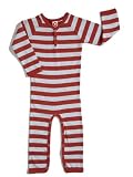 Katvig Playsuit - Red and Blue Stripe 3-6 mths