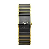 Rado Womens R20788162 Integral Black Dial Ceramic Bracelet Watch