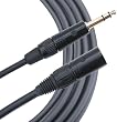 Mogami Gold-TRSXLRM-03 Balanced Quad Patch Cable 3 feet