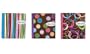 Carolina Pad "Hot Chocolate" Address Books, 6-Count, 2 Each of 3 Designs, 6.13 in x 5.75 in, 54 Sheets, 20609