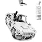 MI6 Spy Car - Custom LEGO Element Kit