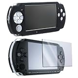 Black Silicone Skin Cover + Protector for SONY PSP 3000