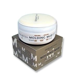 Sebastian Originals Molding Mud, Sculpting Fiber Cream, 4.4-Ounce Tubs (Pack of 2) by Sebastian