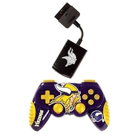 Playstation 2 Minnesota Vikings Wireless Game Pad by Mad Catz