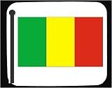 Decorated Mouse Pad with Mali, flag