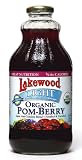 Review Lakewood Organic and Premium Juices  / Lakewood Light Organic Pom-Berry Package Contains - SIX 32 oz. Bottles