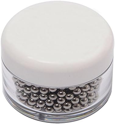 YOYUAN Stainless Steel Cleaning Beads for Wine Decanter and Bottles 500 Reusable Pellets
