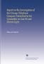Report on the Investigation of the Chicago Telephone Company Submitted to the Committee on Gas Oil and Electric Light