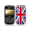 Accessory Master - Coque de protection arri�re drapeau Royaume-Uni - pour Blackberry 8520