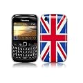Accessory Master - Coque de protection arri�re drapeau Royaume-Uni - pour Blackberry 8520