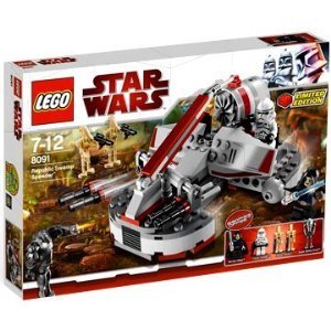 Buy LEGO Star Wars Set #8091 Republic Swamp Speeder Best Price.