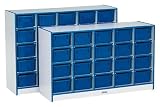 JNT0426JCWW004 - 25-Tray Mobile Cubbies