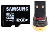 Samsung 32GB 32G MicroSD MicroSDHC Micro SDHC Flash Memory Card with SD Ada ....