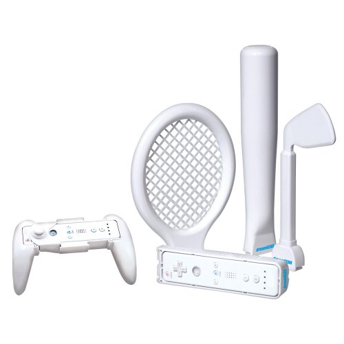 Wii Play & Grip Soft Sports Kit (4 In 1) Includes