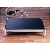 404 Series Amp Stand Shelves: Black, Frame/Caps: Silver Grey Frame/Silver C ....