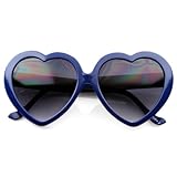 Large Oversized Womens Heart Shaped Sunglasses Cute Love Fashion Eyewear