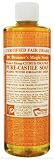 Dr. Bronner - Citrus Pure Castile Liquid Soap, 16 fl oz liquid