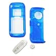 TRANSPARENT BLUE SNAP-ON COVER HARD CASE PHONE PROTECTOR (With Optional Swivel Belt Clip) for LG VX9900 ENV VX-9900 [Beyond Cell Packaging]