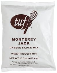 Total Ultimate Foods Monterey Jack Cheese Sauce Mix, 15.5-Ounce Packages (Pack of 4)