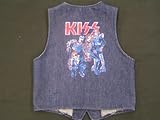 Vintage KISS Jean Vest Size 6