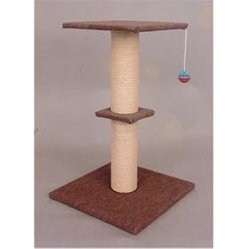 2-Tier Twine Cat Scratching Post