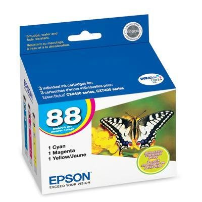 New Epson America Multi-Pack Color Ink Cartridge Inkjet Cyan Magenta Yellow 1 Pack Modern Design