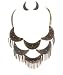 Young & The Restless ~ Jill Abbott ~ Tri-Color Crescent Necklace