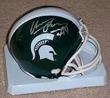 EDWIN BAKER Signed MICHIGAN STATE SPARTANS Mini HELMET w/COA - Autographed College Mini Helmets