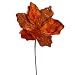 Pack of 12 Vibrant Autumn Copper Sparkle Amaryllis Flower Picks 16